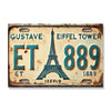 Eiffel Tower 1889 Vintage Paris