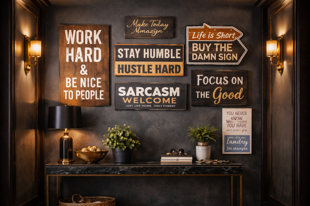Signs & Statements