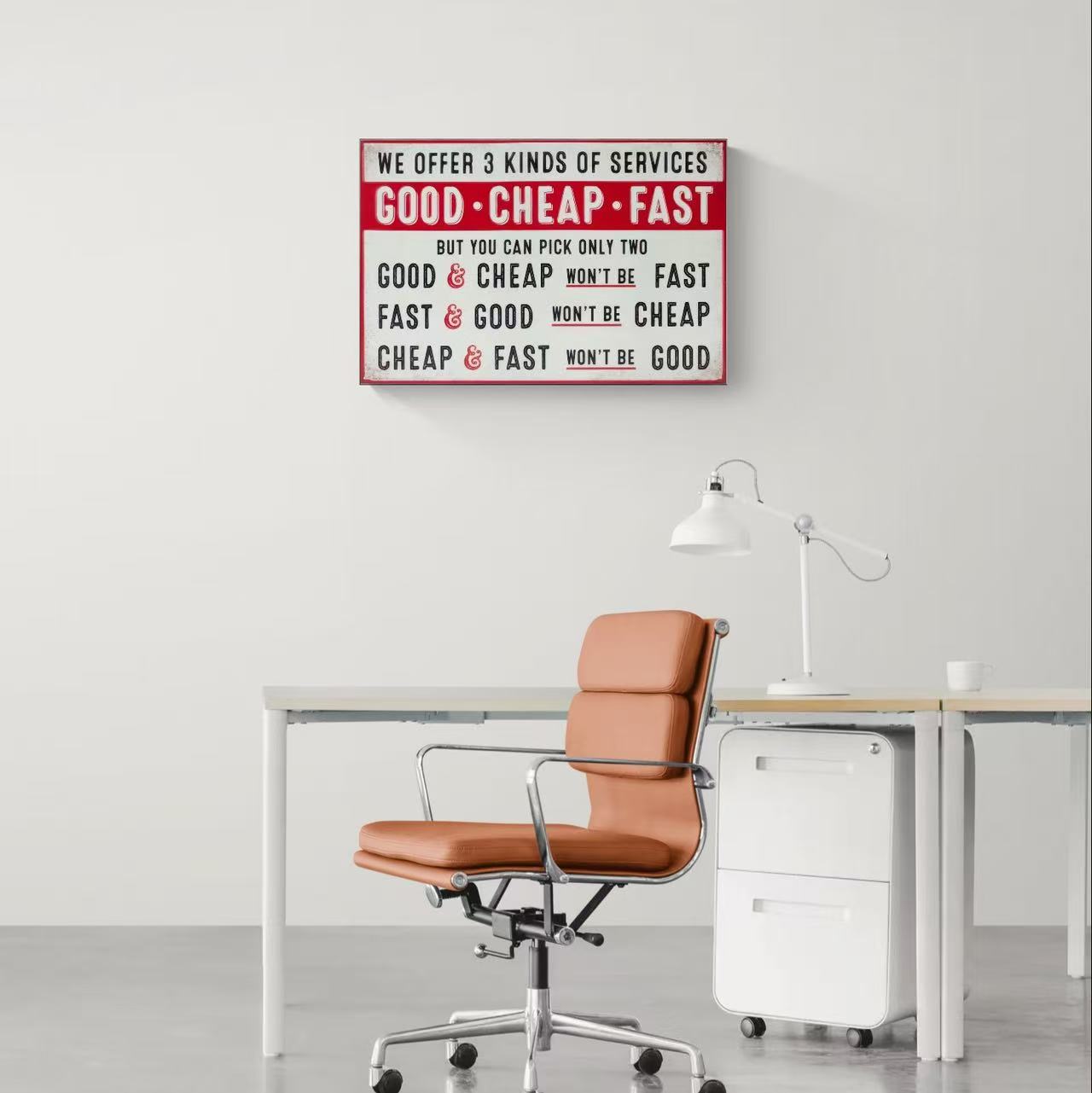 Good Cheap Fast We Offer But You Can Pick Only Two