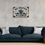 No Pricks Allowed