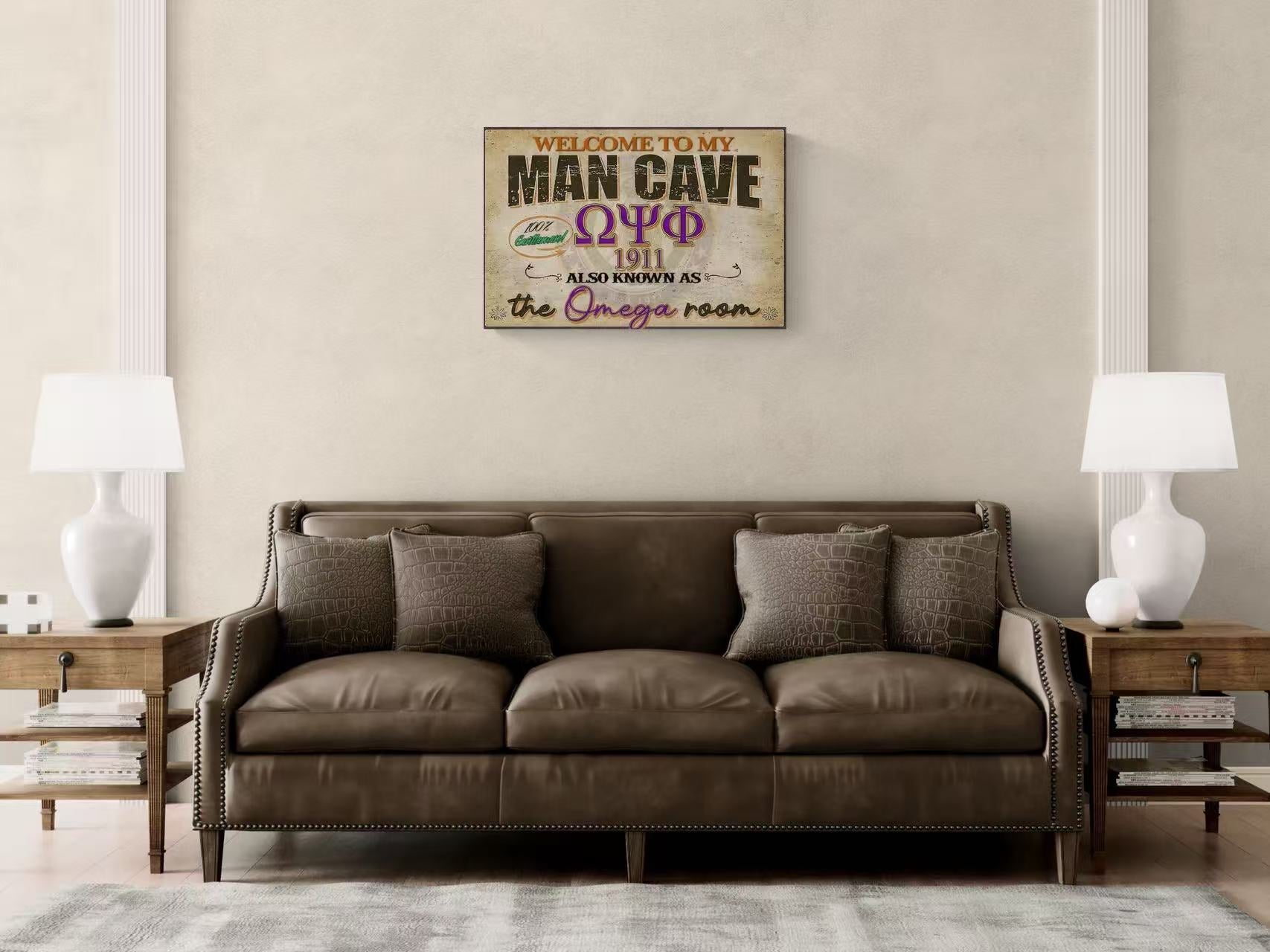 Welcome To My Man Cave Aka The Omega Room