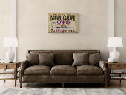 Welcome To My Man Cave Aka The Omega Room