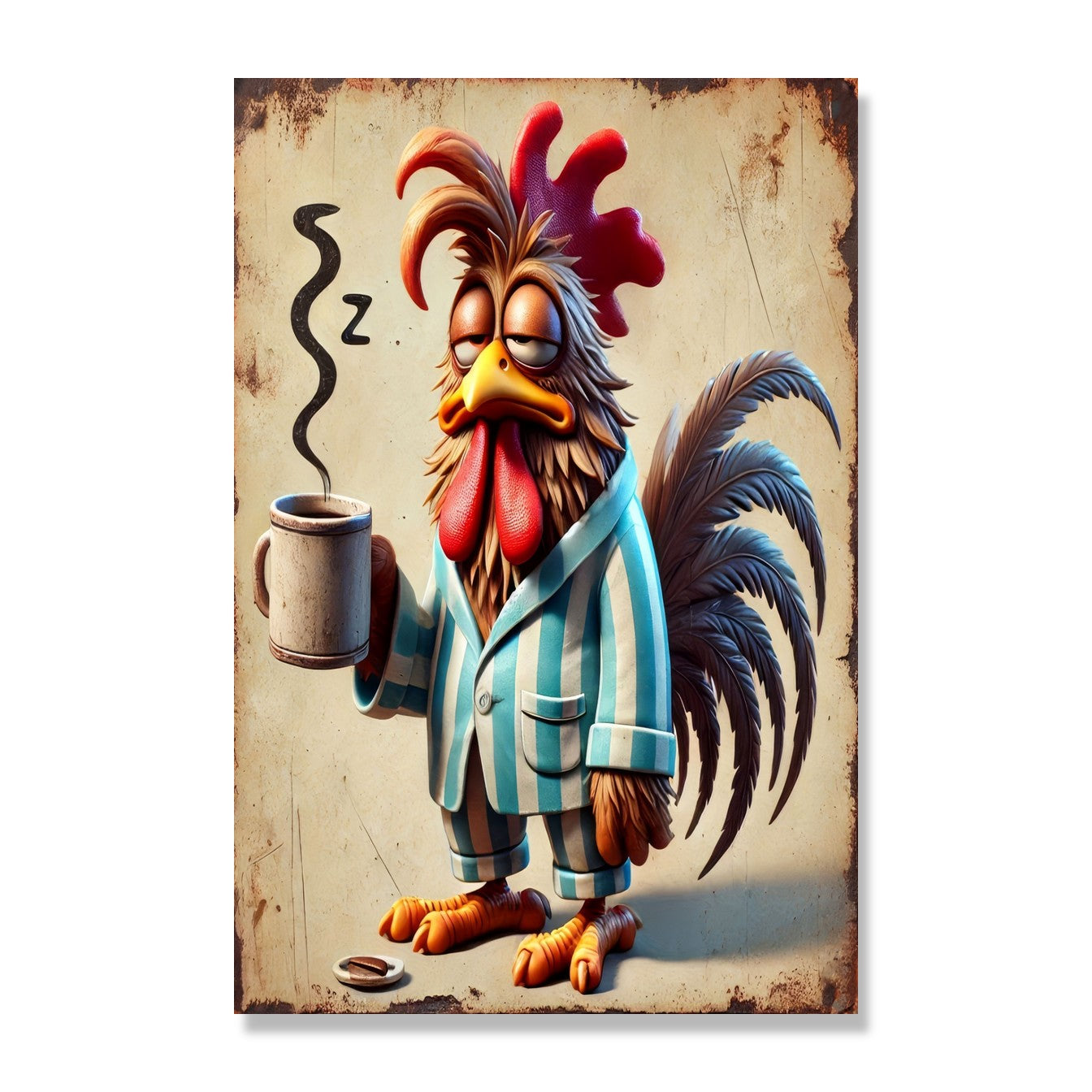 Sleepy Rooster