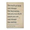 Change The Ending