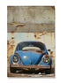 Blue Old Car