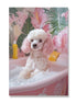 The Pink Poodle in the Bath
