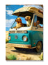 Three Dogs In The Bus
