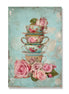 Pink Roses In Cups