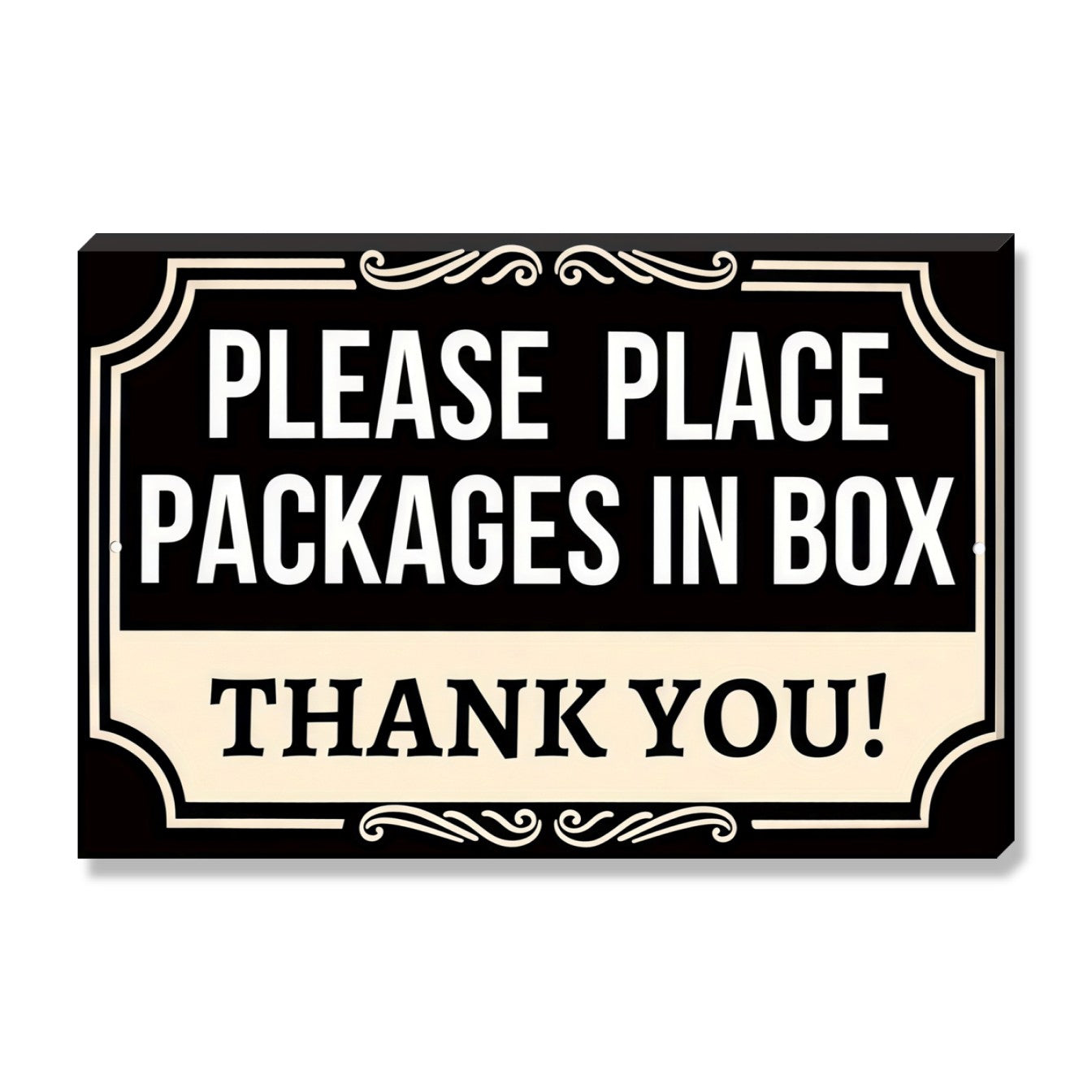 Please Place Packages In Box
