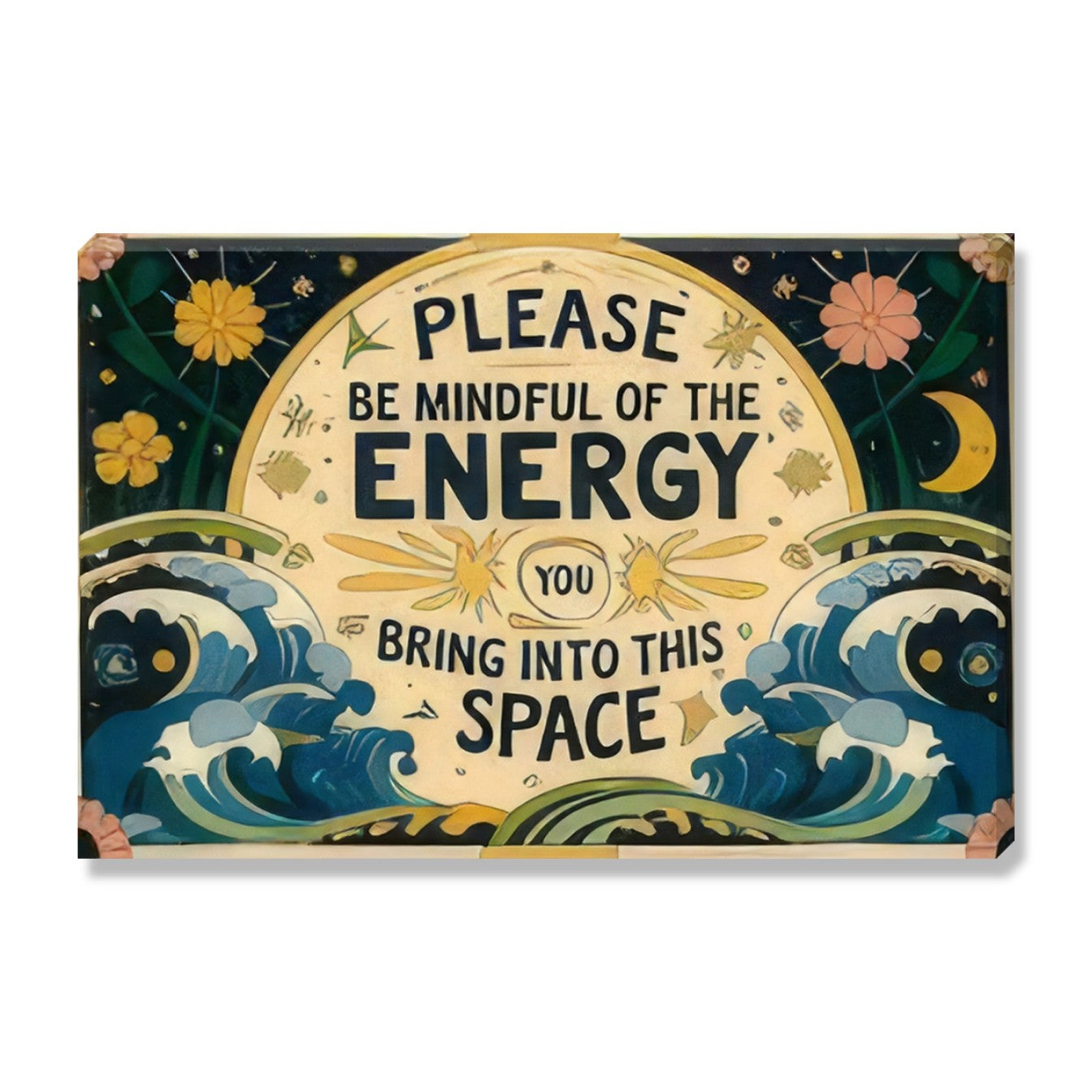 Please Be Mindful Of The Energy You Bring Into This Space
