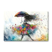 Girl With Umbrella
