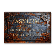 Asylum For The Criminally Insane Family Entrance