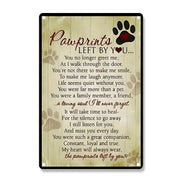 The Pawprints You Left Behind