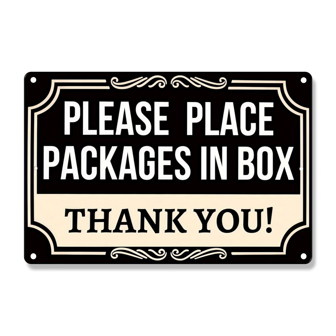 Please Place Packages In Box