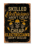 Skilled Electricians Aren't Cheap