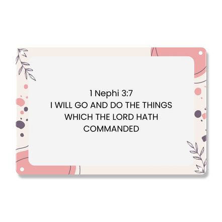 The Book of Mormon - 1 Nephi 3:7