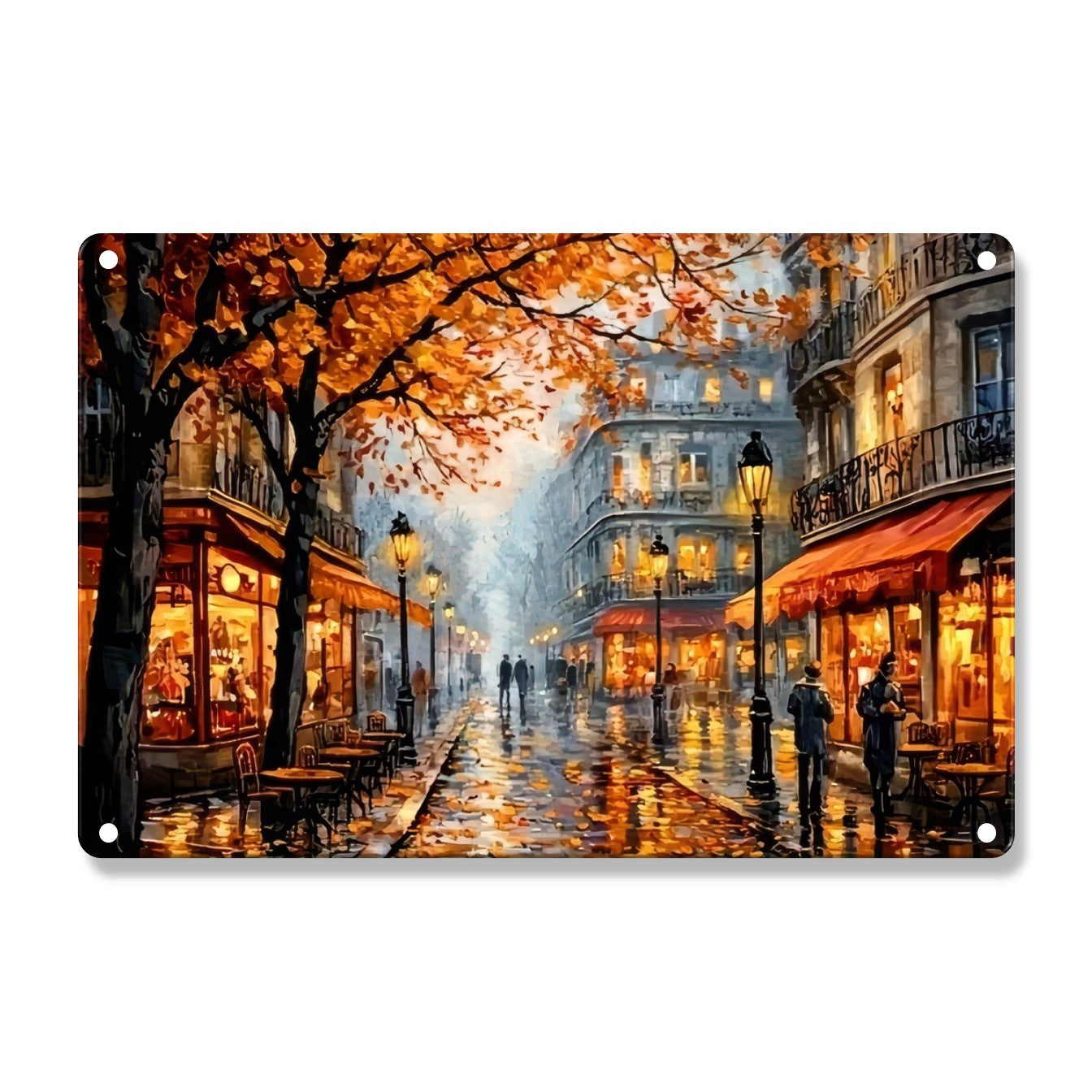 Autumn Paris Street
