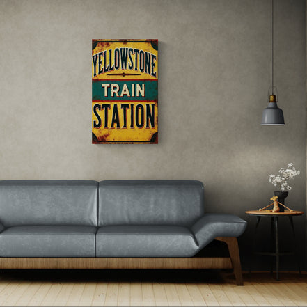 Yellowstone Train Station