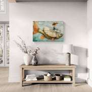 Girl On Fish