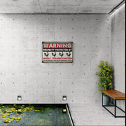 Warning This Property Is Protected By Highly Trained Chicken