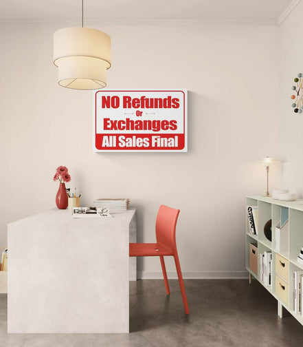 No Refunds Or Exchanes All Sales Final