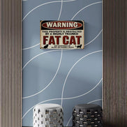 Warning: This Property Is Protected By A Fat Cat